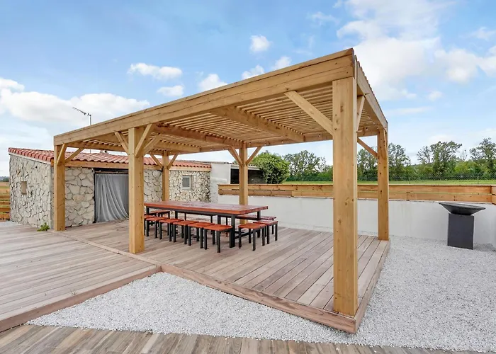 Villa Rose - Padel - Piscine - Cinema & Poker Saint-Jory